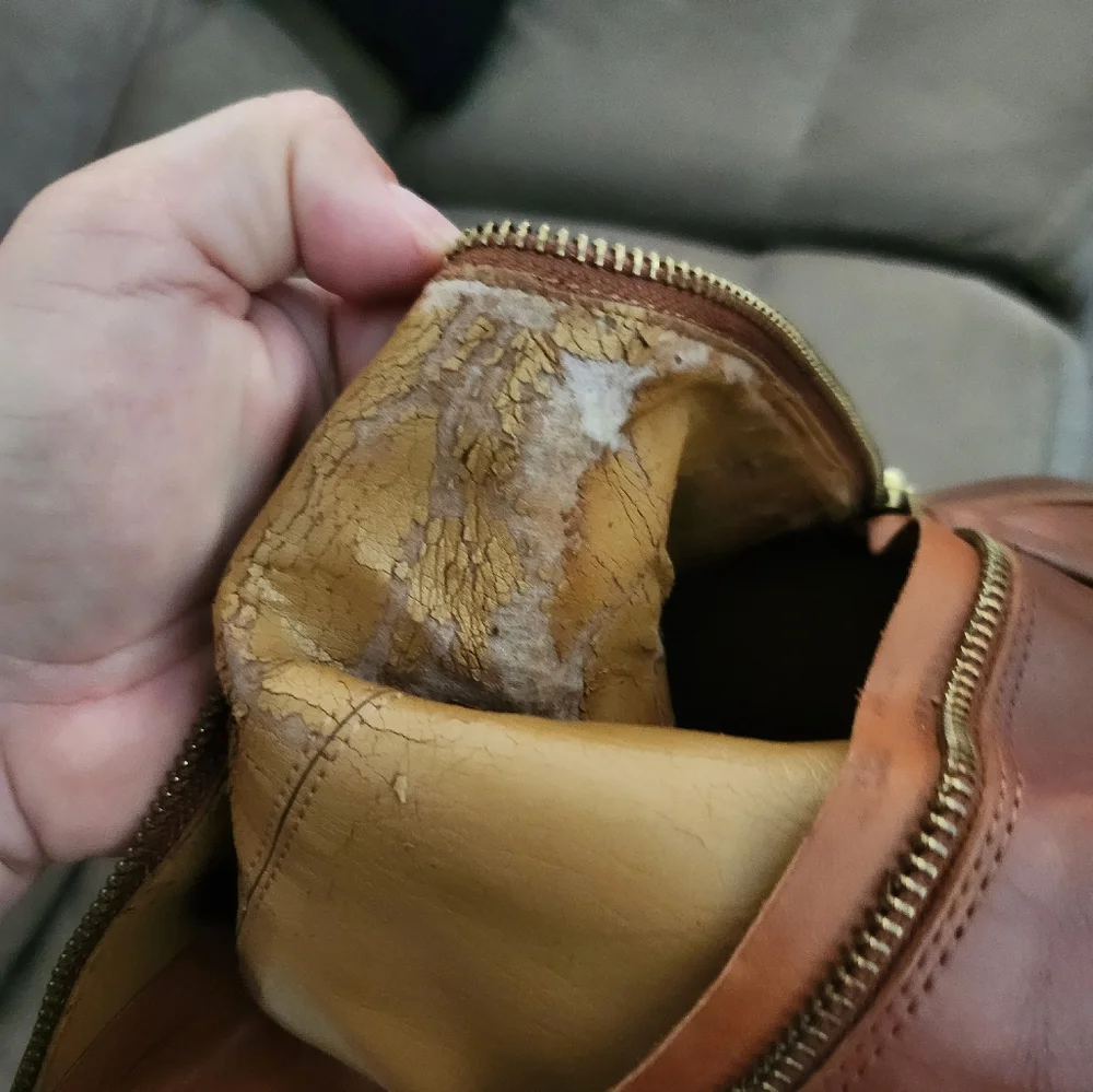 Coach Carolina Calf Leather Riding Boots size 7.5 - Picture 10 of 11